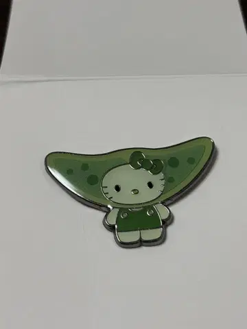 오사카 간사이 엑스포 일본관 키티 핀 배지 미카즈키모