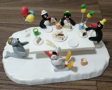 레어 레어 핑구 벌스데이 피규어 pingu 디오라마 입상