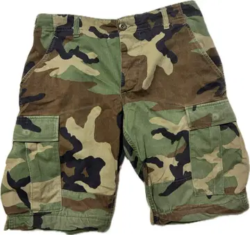 US ARMY 우드랜드 카모 숏 팬츠 S