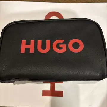 HUGO 블랙 클러치백 휴고보스