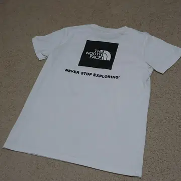 THE NORTH FACE 화이트 티셔츠