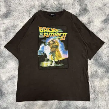 BACK TO THE FUTURE 티셔츠 빔즈 하트 오버 사이즈