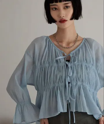 LOWRYS FARM 요류 셔링 6S 블루