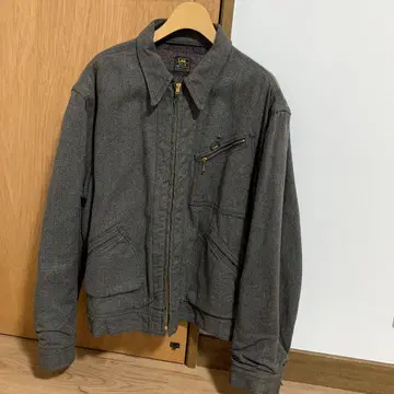 60년대 Lee 727-LB work jacket 휩 코드 블랙 샴브레이