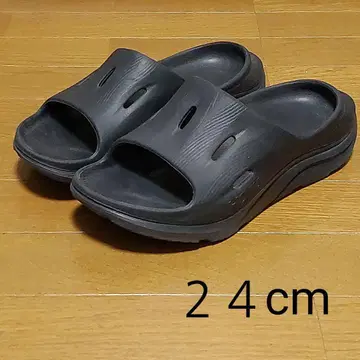 호카 HOKA 오라 리커버리 슬라이드 3 리커버리 샌들 블랙