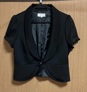iNFINE 결혼식 파티 포멀 볼레로 자켓 블랙 9호