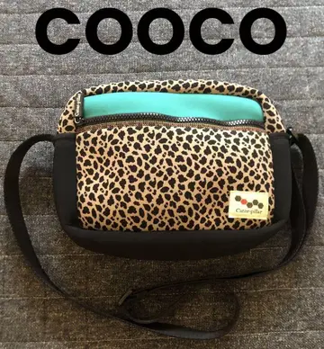 COOCO 쿠코 네오프렌 숄더 레오파드 애니멀