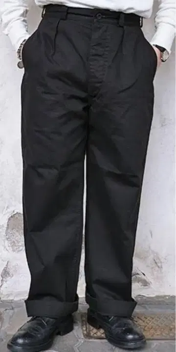 오어슬로우 M-52 FRENCH ARMY TROUSER WIDE FIT