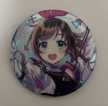 KizunaAI 글리터 캔뱃지