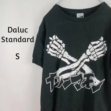 Daluc Standard 반팔 티셔츠 S 블랙 나츠노마모노 여름의 마물