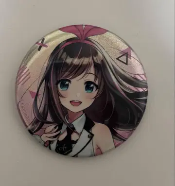 KizunaAI 글리터 캔뱃지