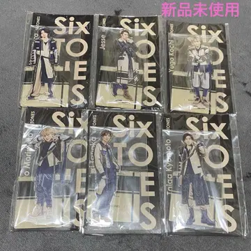SixTONES 아크릴 스탠드 6개 세트