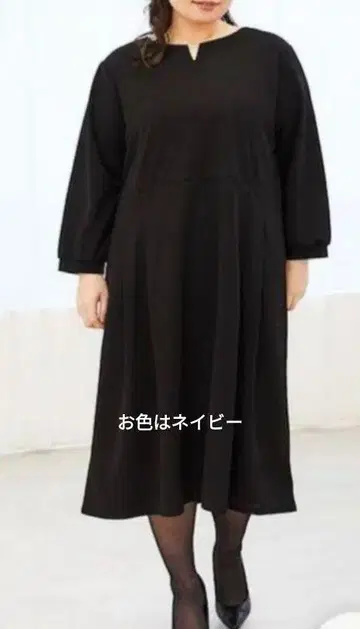 포멀 원피스 네이비