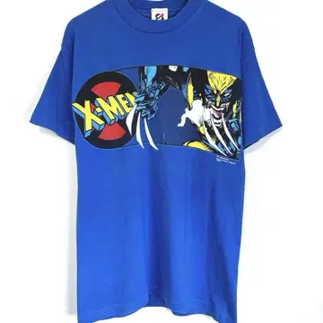 90s X MEN 울버린 티셔츠 셔츠 빈티지 엑스맨