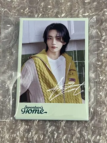 세븐틴 정한 세븐틴의 홈 캔뱃지