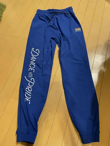 ZUMBA 댄스 프린트 스웨트 팬츠 파랑