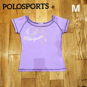 폴로 스포츠 POLOSPORTS 티셔츠 퍼플 여성용 반팔 M