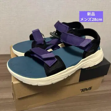 새상품 TEVA 샌들 남성용 자이믹 블랙 퍼플 28cm