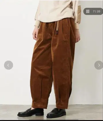 그라미치 코듀로이 팬츠