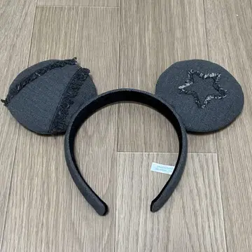 디즈니 머리띠 데님
