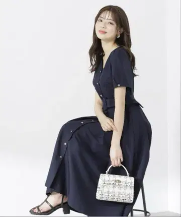 네이비 원피스