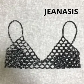 JEANASIS 비즈 뷔스티에 브라