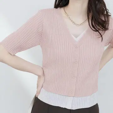 [WEB 한정판] 페이크 레이어드 가디건