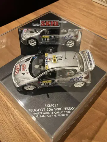 절판 SKID 스키드 PEUGEOT 푸조 206 WRC 2000