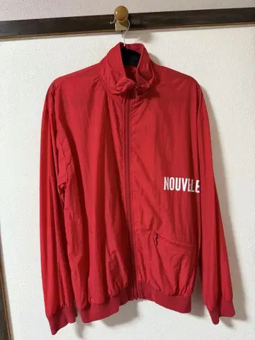ESSAY HIGH NECK JERSEY BLOUSON S 나일론