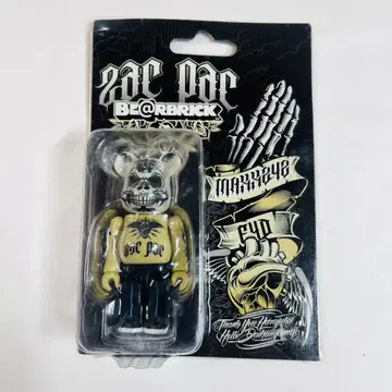 베어브릭 ZAC PAC 자크 팩 100%
