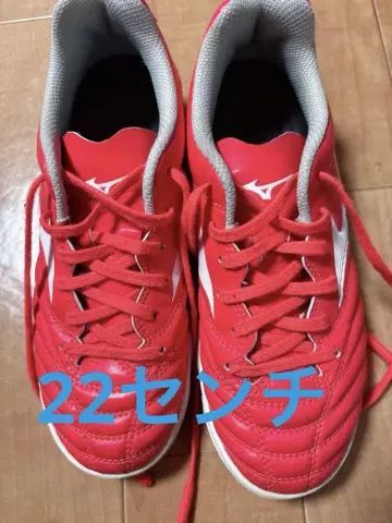 축구화 트레이닝 슈즈 신발 22cm 미즈노 모나르시다