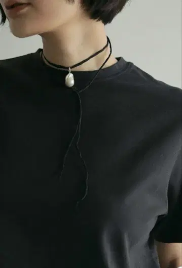 anuke 펄 초커 블랙