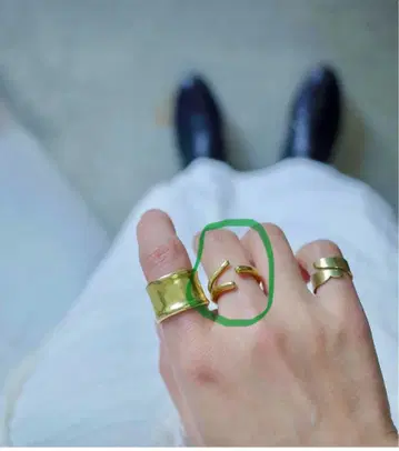 brass yard 반지