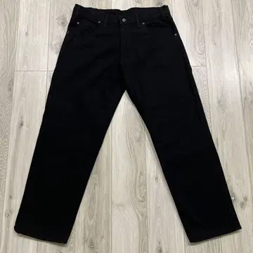 프리즌 블루스 W38 블랙 데님 팬츠 USA제