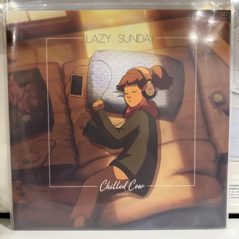 【難あり】LAZY SUNDAY Chilled Cow レコード Lazy Sunday – 2 x Vinyl (Ivory, Gatefold, LP, Compilation