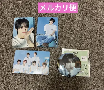 TWS JAPAN POPUP 한진 캔뱃지 + 트레이딩 카드