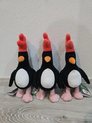 월레스와 그루미트 봉제 인형 페더 맥그로 3개