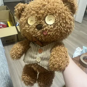 USJ 미니언 팀 Tim 봉제 인형 핸드 워머