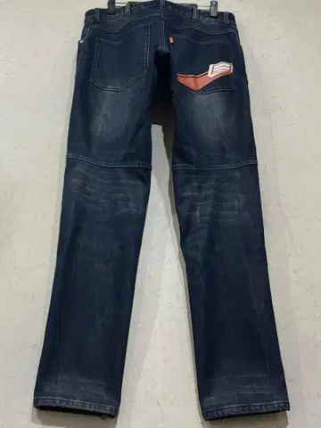효도 웜 레이어드 Sport-denim 무릎 프로텍터 데님
