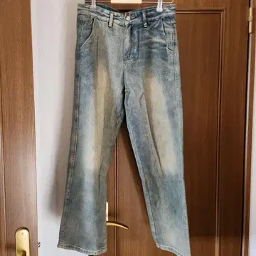 neos addictive design 빈티지풍 데님 팬츠