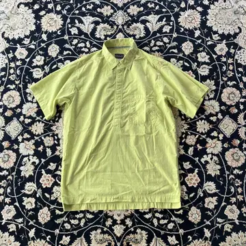 Patagonia organic cotton 반팔 셔츠 라이트 그린