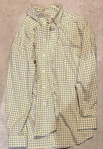L.L.Bean 긴팔 셔츠 S 사이즈 체크 무늬