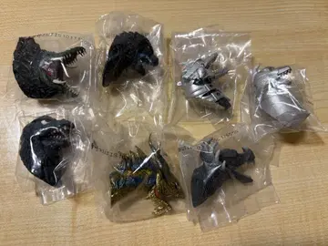 고질라 몬스터 헤드 마그넷 7개 세트