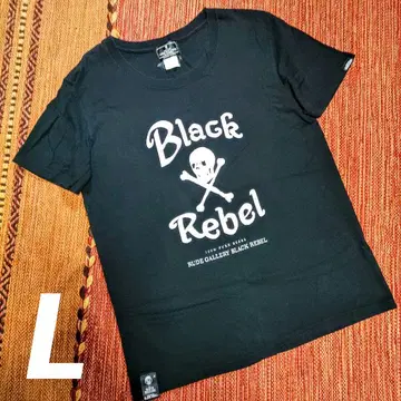 루드 갤러리 BLACK REBEL 반팔 티셔츠 블랙 M 해골 스컬