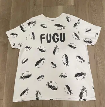 푸뉴즈 PUNYUS 복어 FUGU 프린트 티셔츠 반팔 3