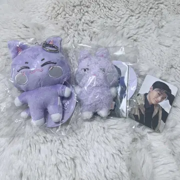 ATEEZ ANITEEZ 선 샌드키 4종 세트 폭신폭신 미니