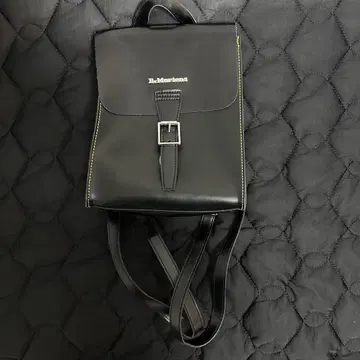 Dr. Martens 가죽 백팩 블랙 백팩 닥터마틴