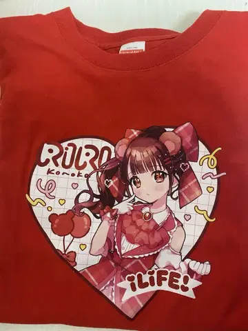 iLiFE! 코코로하나리 신 체제 티셔츠