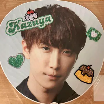 부채 데코 부품 오하시 카즈야 나니와단시