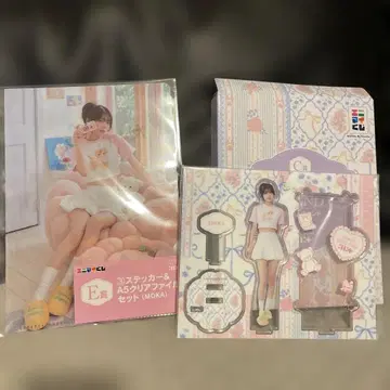 아이릿 ILLIT MOKA 아크릴 스탠드 & 클리어 파일 복권